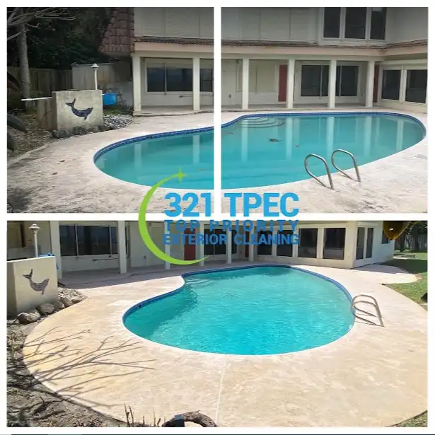 Pool Enclosure Cleaning in Melbourne, FL