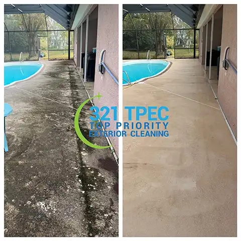 Patio Drain Cleaning